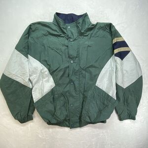 Vintage Roundtree & Yorke Sport‎ Track Jacket Men's L Snap Full Zip 1980-90s